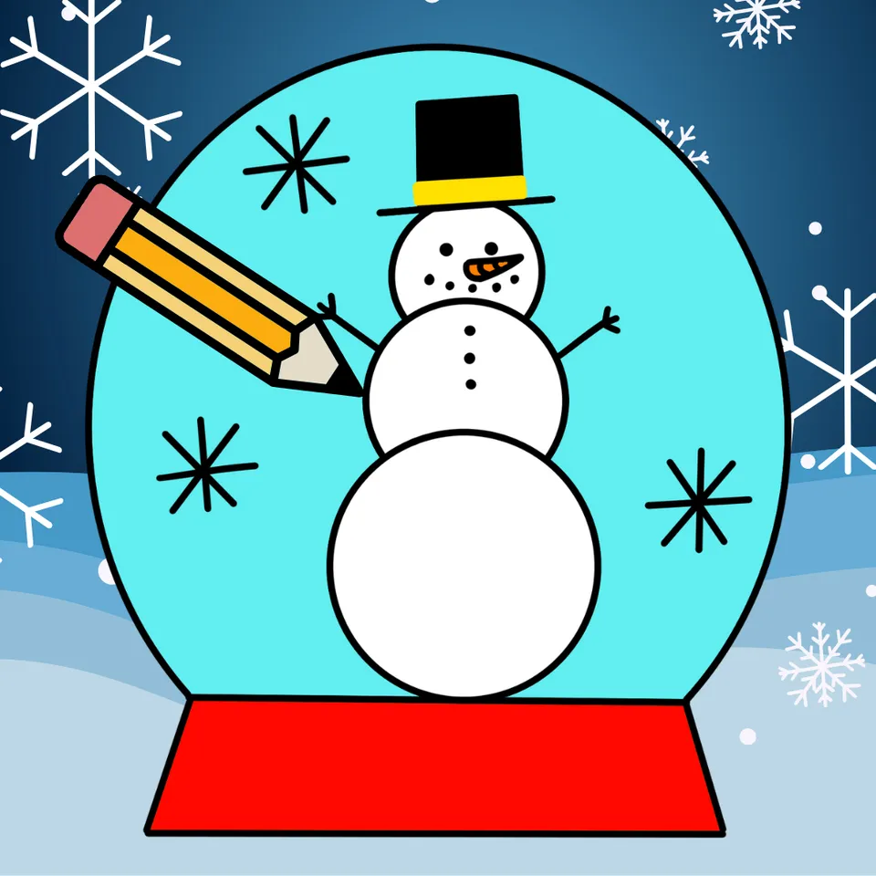 How to Draw: Snow Globe