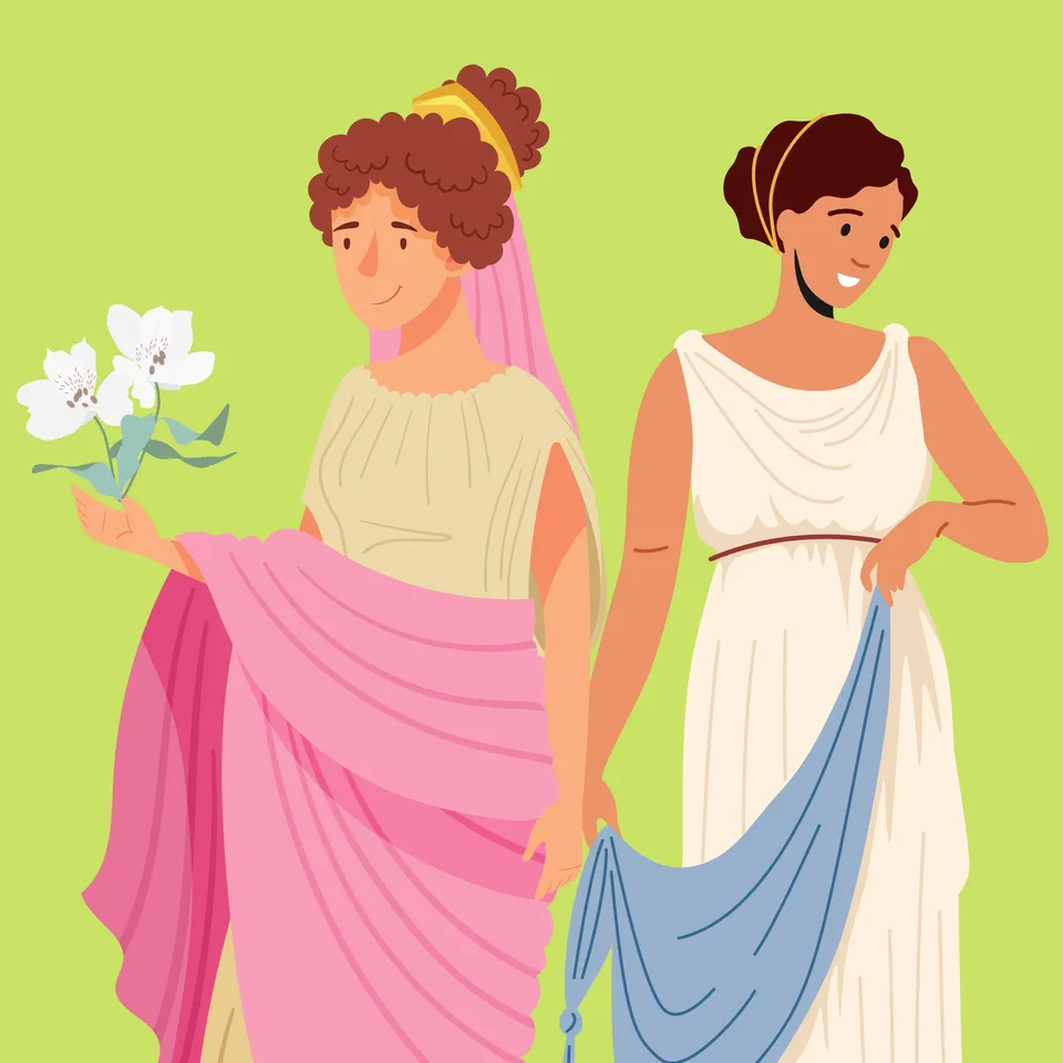 Persephone and Demeter
