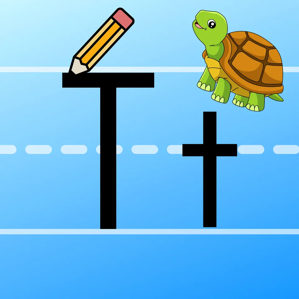 Write Letter T