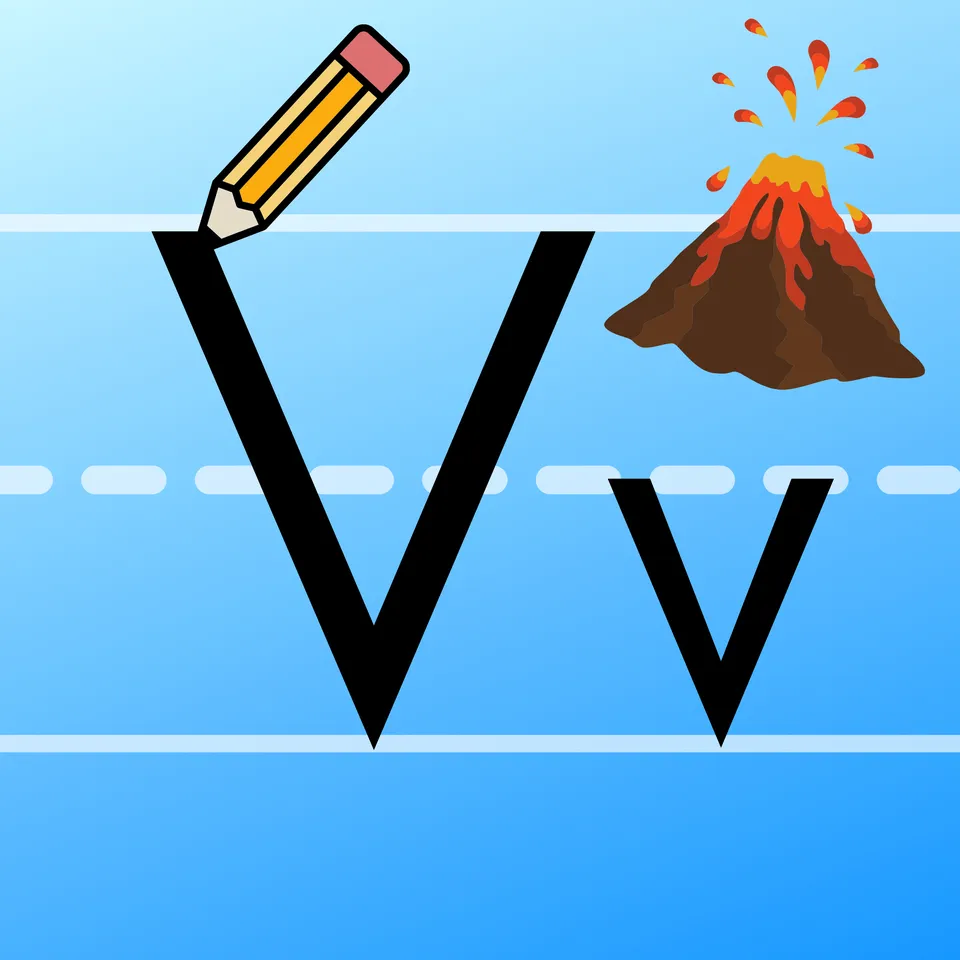 Write Letter V
