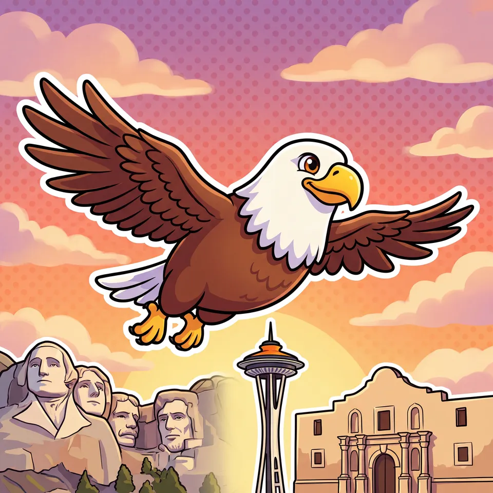 State Capitals — South Dakota to Wyoming