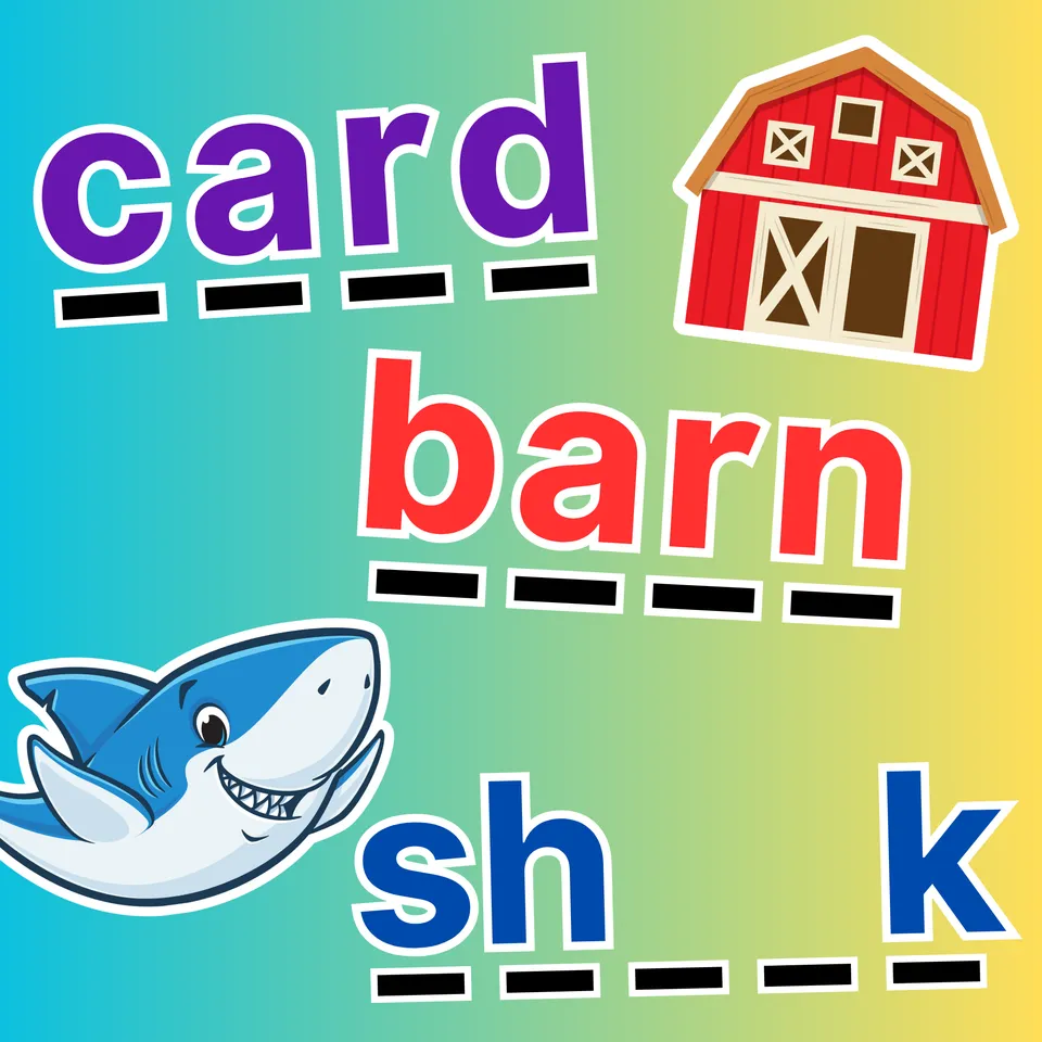 Learn to Spell: -ar words