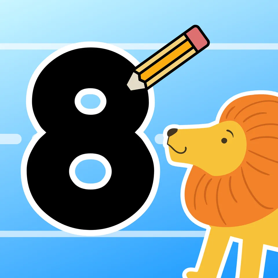 Write Number 8
