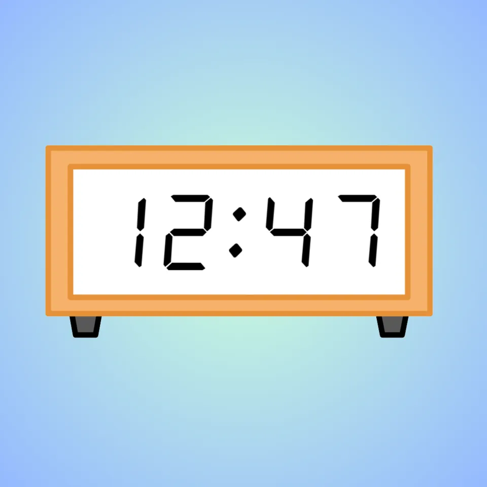 Digital Clocks: Other Times