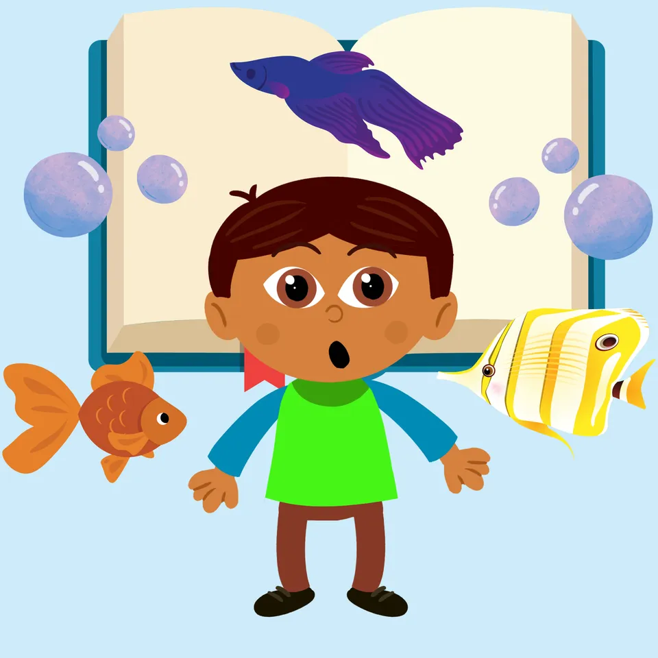 Tommy Gets a Fish!