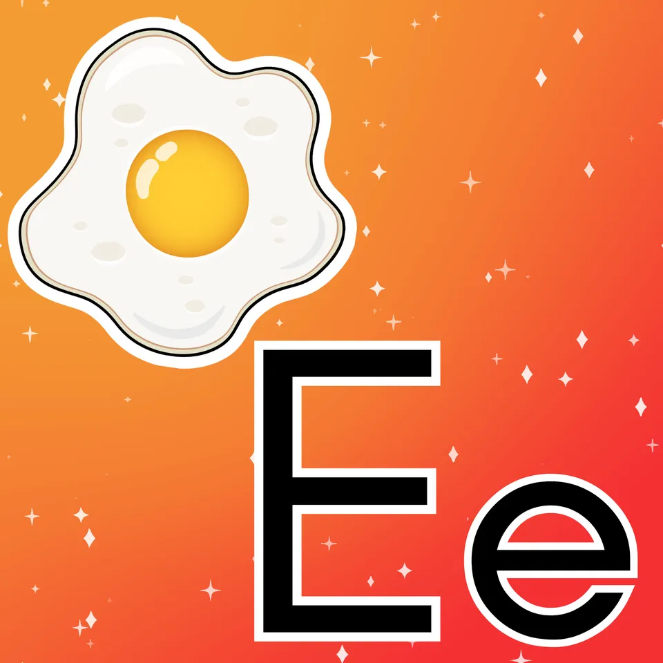 Letter E