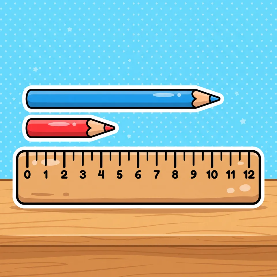 Comparing Lengths in Inches