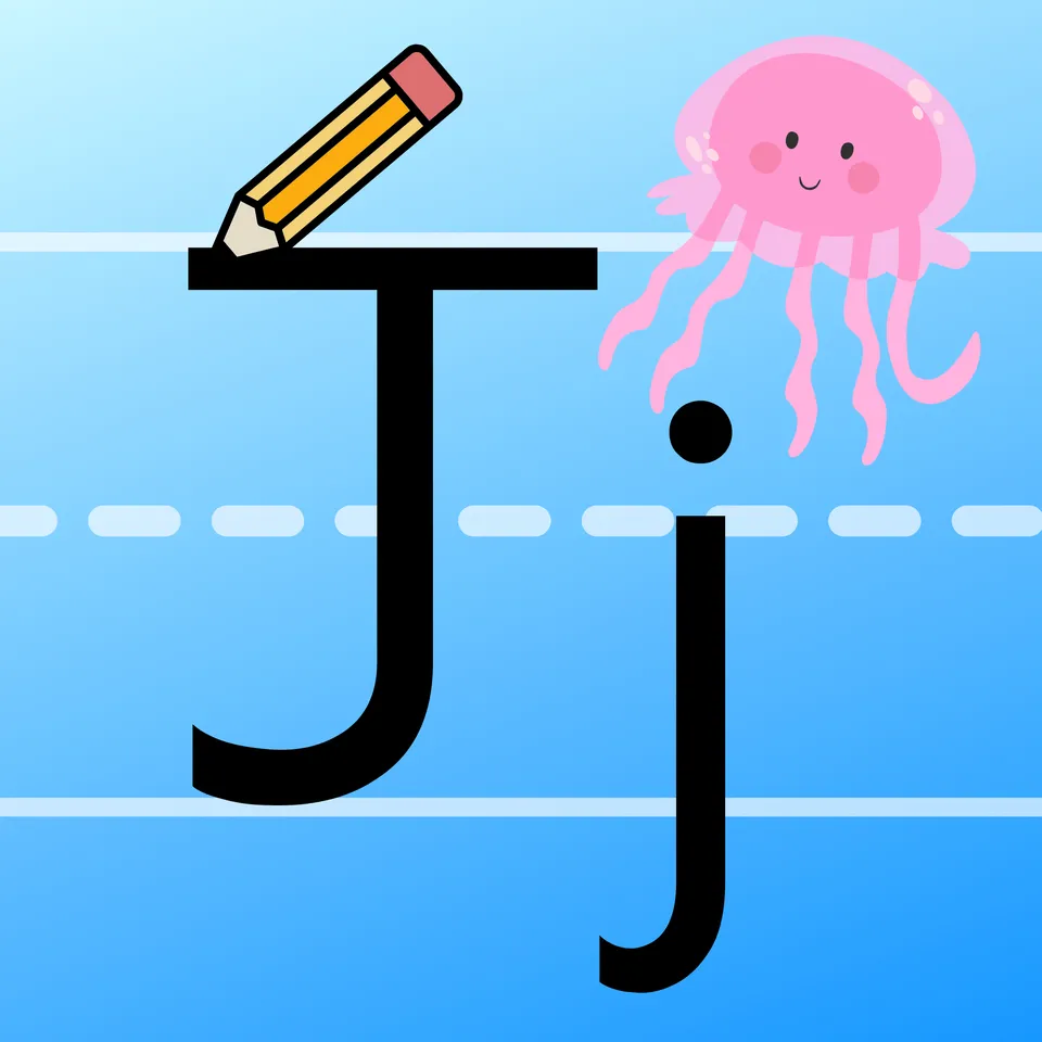 Write Letter J