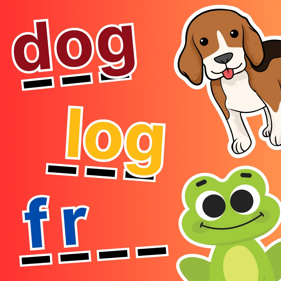 Learn to Spell: -og words