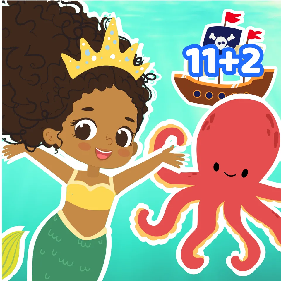 Mermaid Addition: Level 3