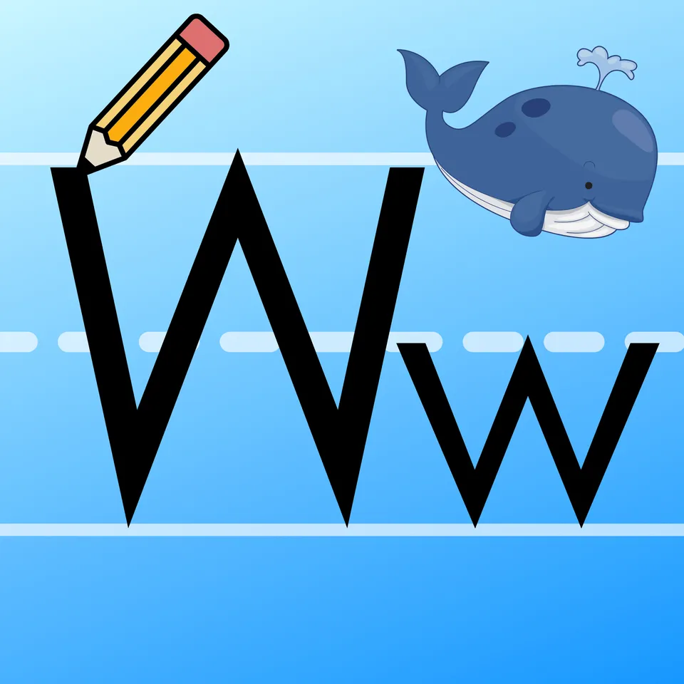Write Letter W