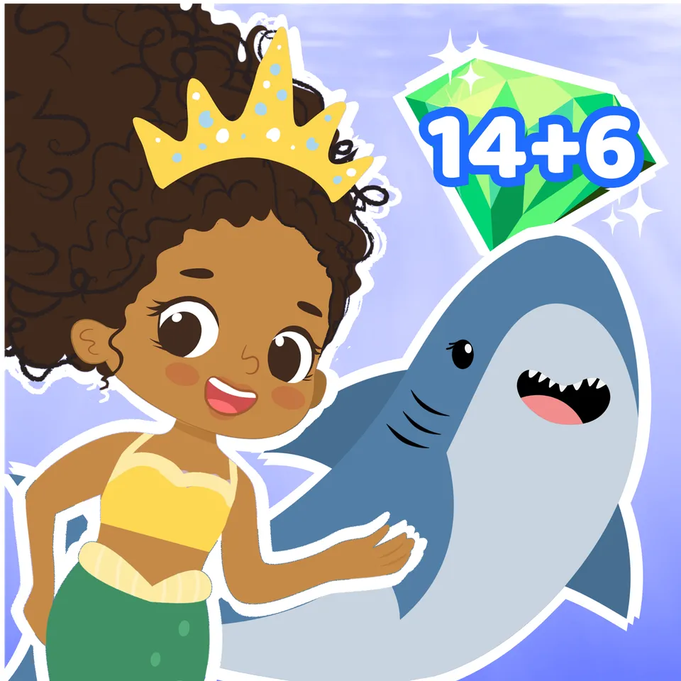 Mermaid Addition: Level 4