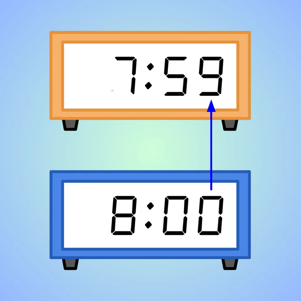Digital Clock Games: Hours Earlier