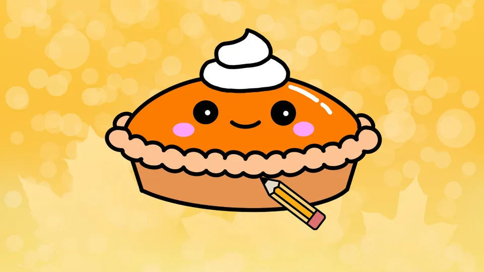 How to Draw: Pumpkin Pie