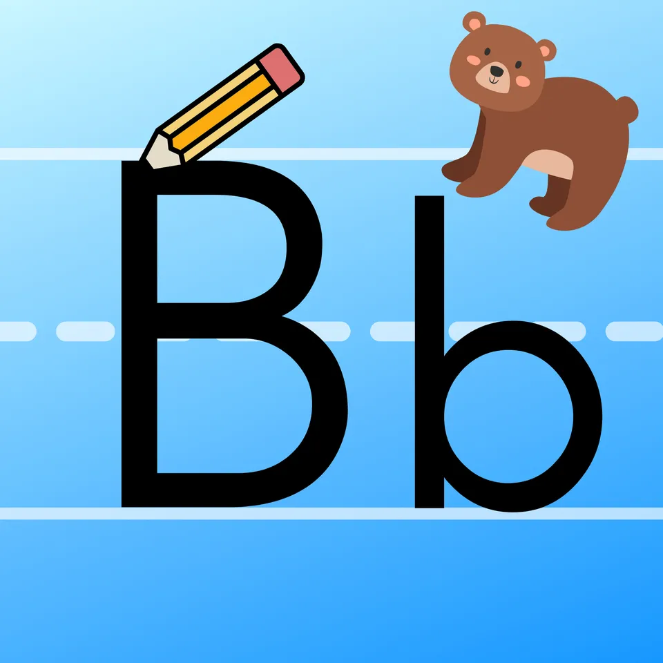 Write Letter B