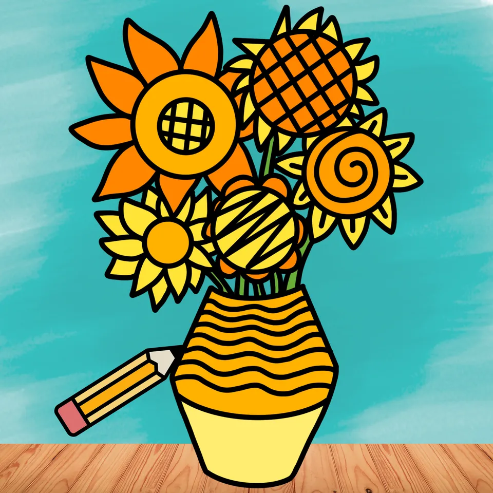 How to Draw: Sunflowers