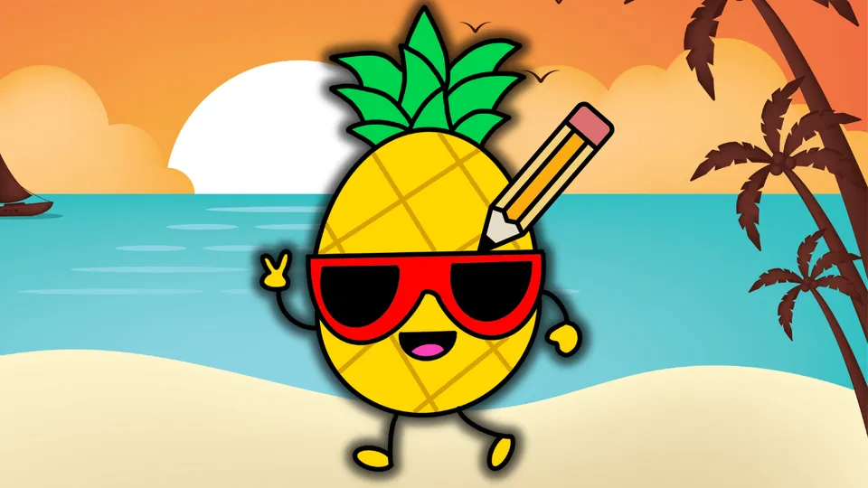 How to Draw: Pineapple Dude