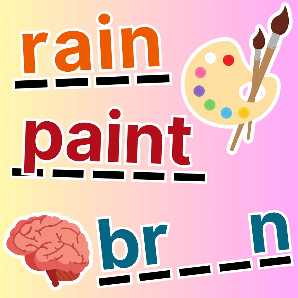 Learn to Spell: -ai words