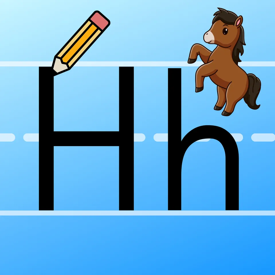 Write Letter H