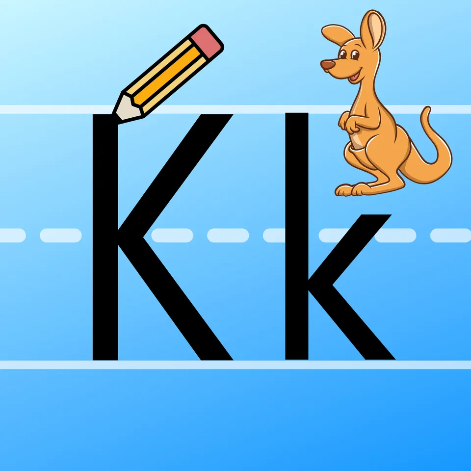 Write Letter K
