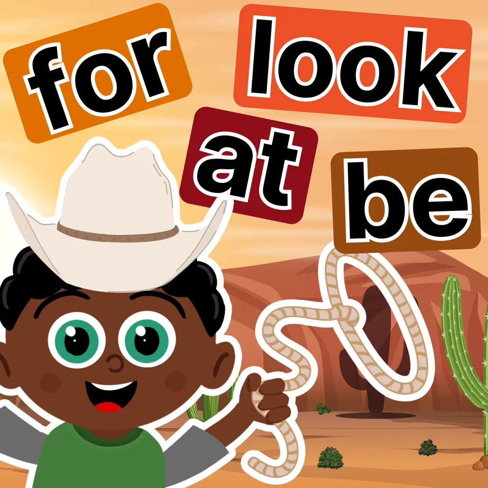 Sight Words: for, look, at, be