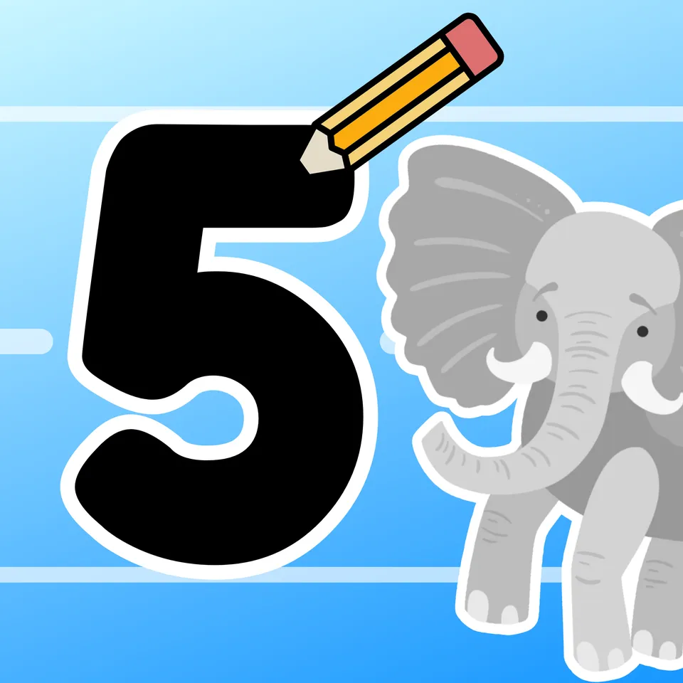 Write Number 5