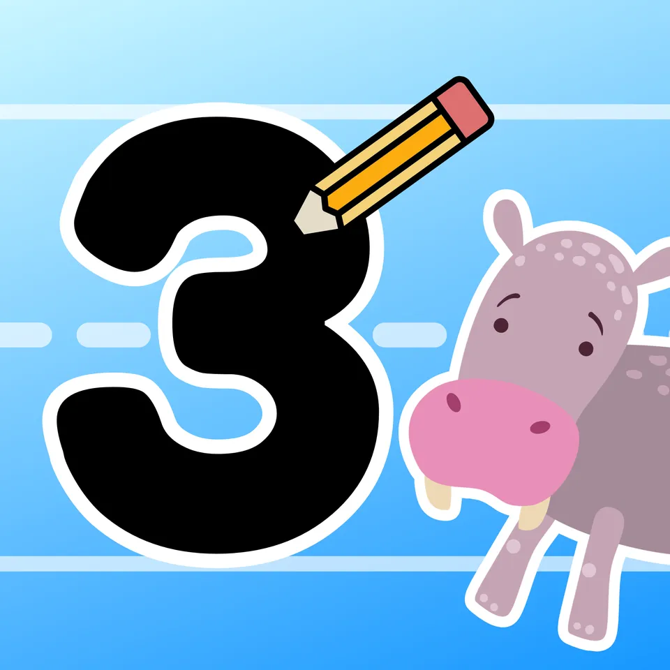 Write Number 3