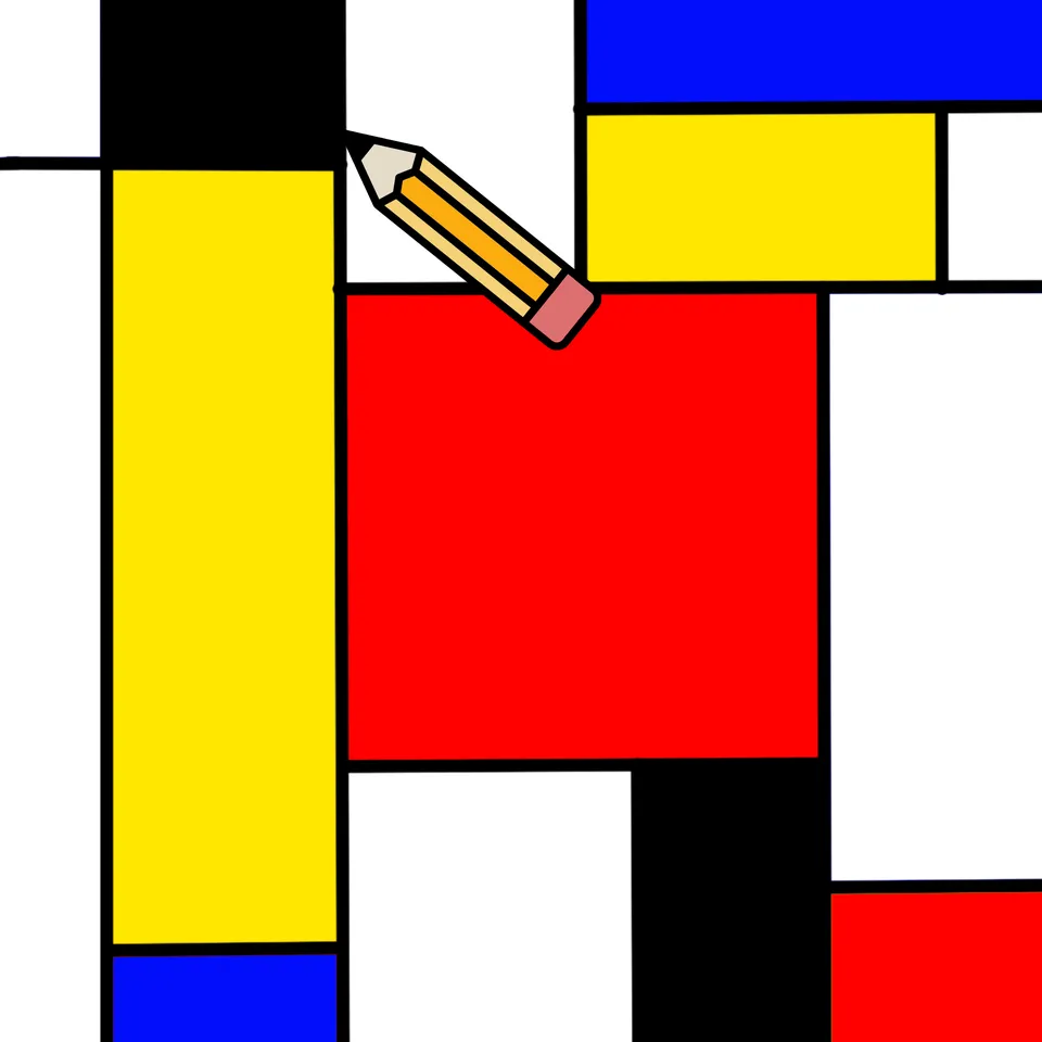 How to Draw: Mondrian