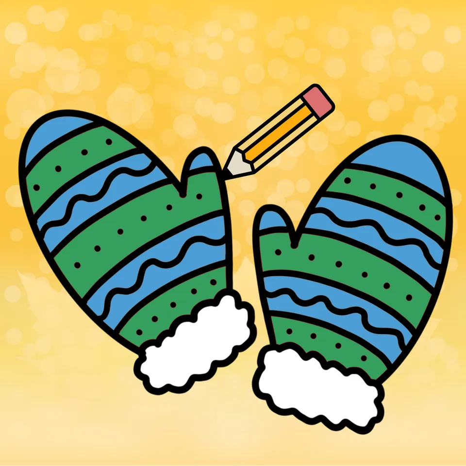 How to Draw: Mittens