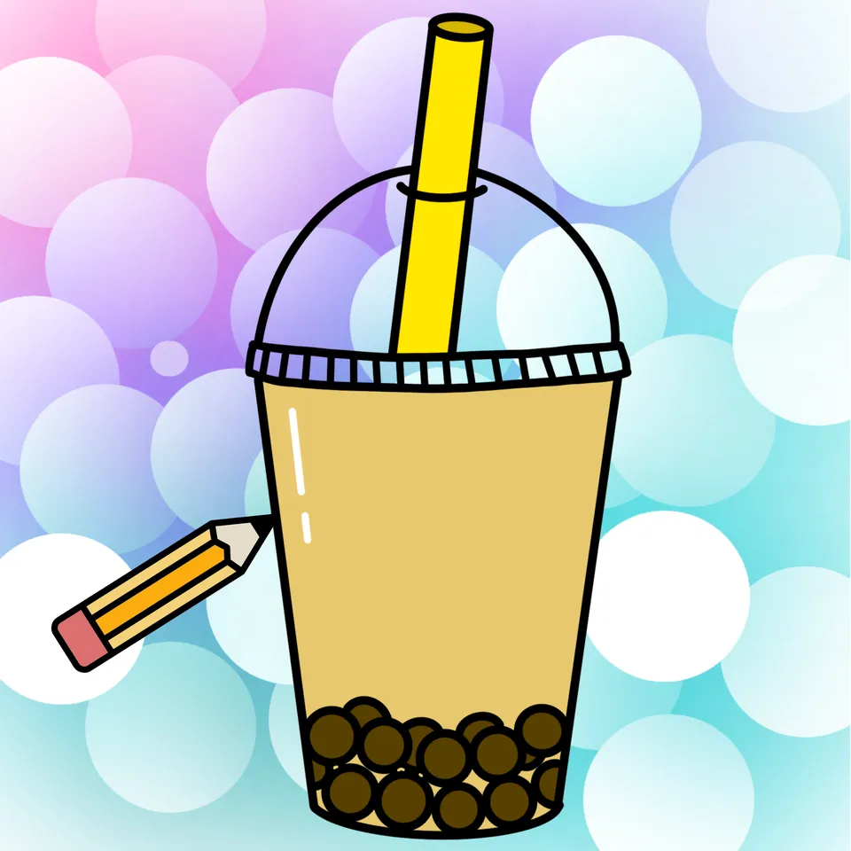 How to Draw: Bubble Tea