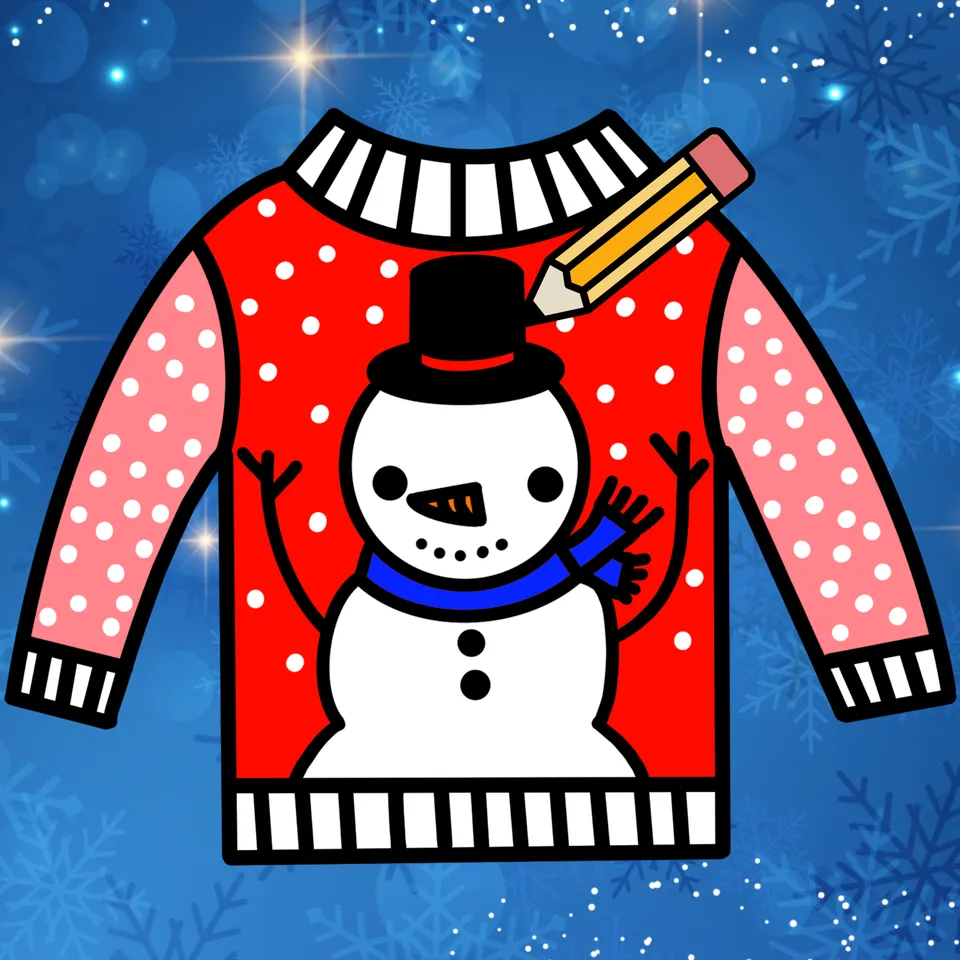 How to Draw: Winter Sweater