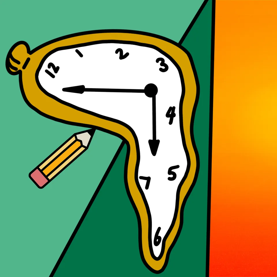 How to Draw: Salvador Dalí Clock