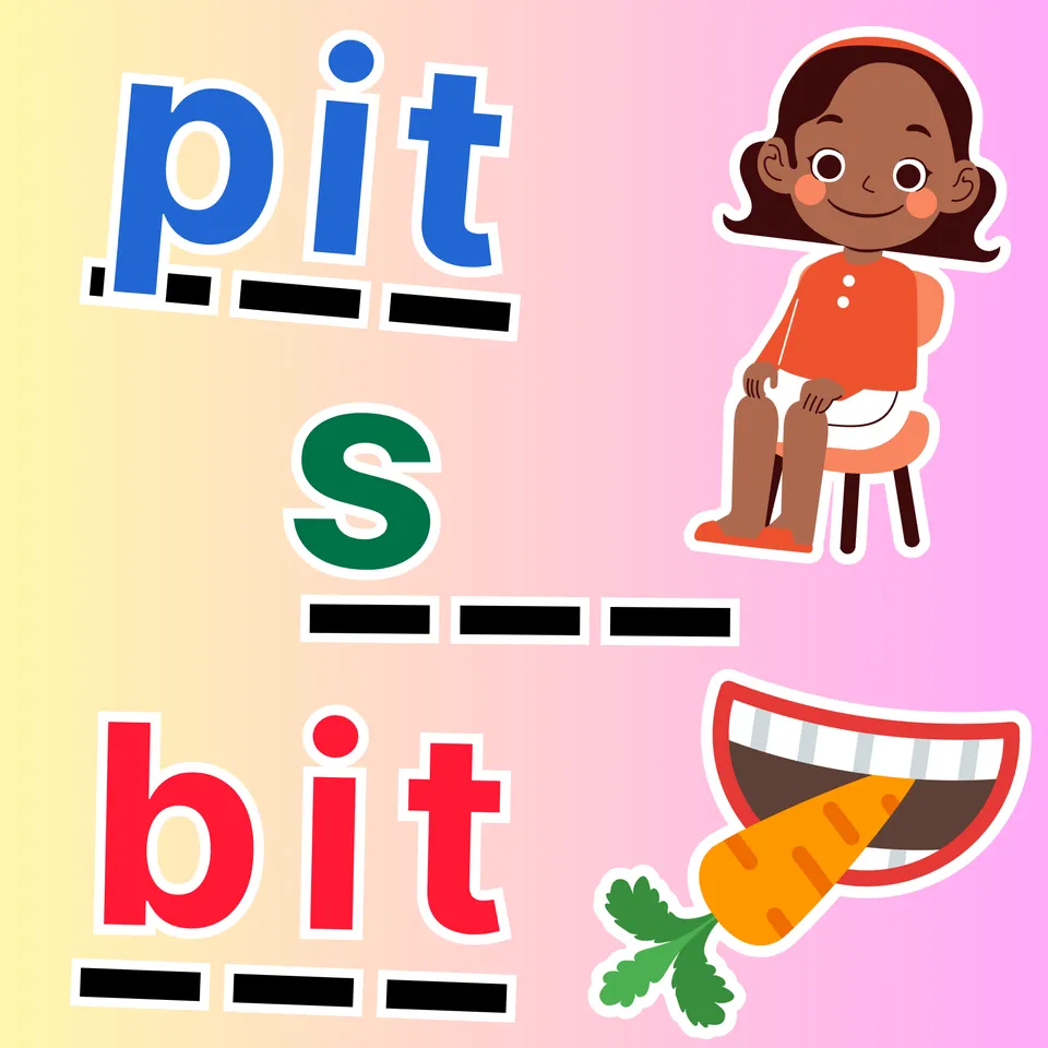 Learn to Spell: -it words