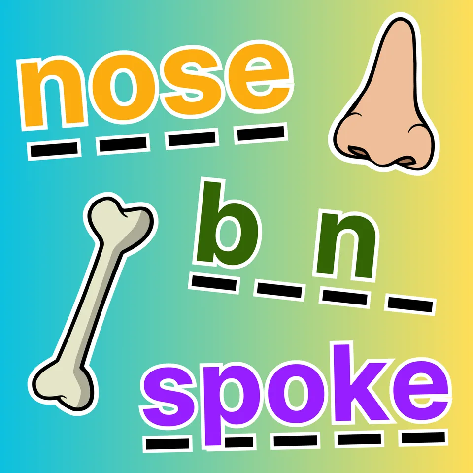 Learn to Spell: o_e words