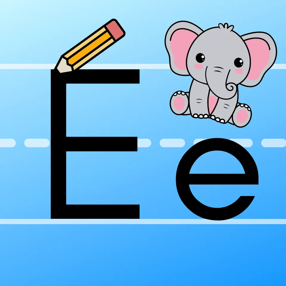 Write Letter E