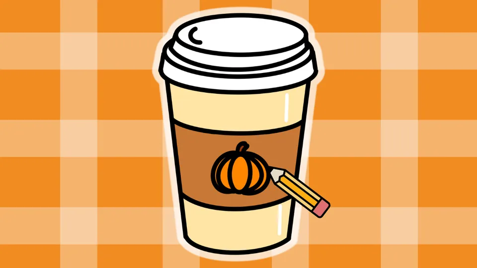 How to Draw: Pumpkin Latte