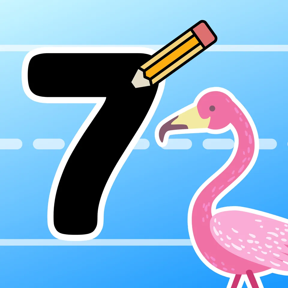 Write Number 7