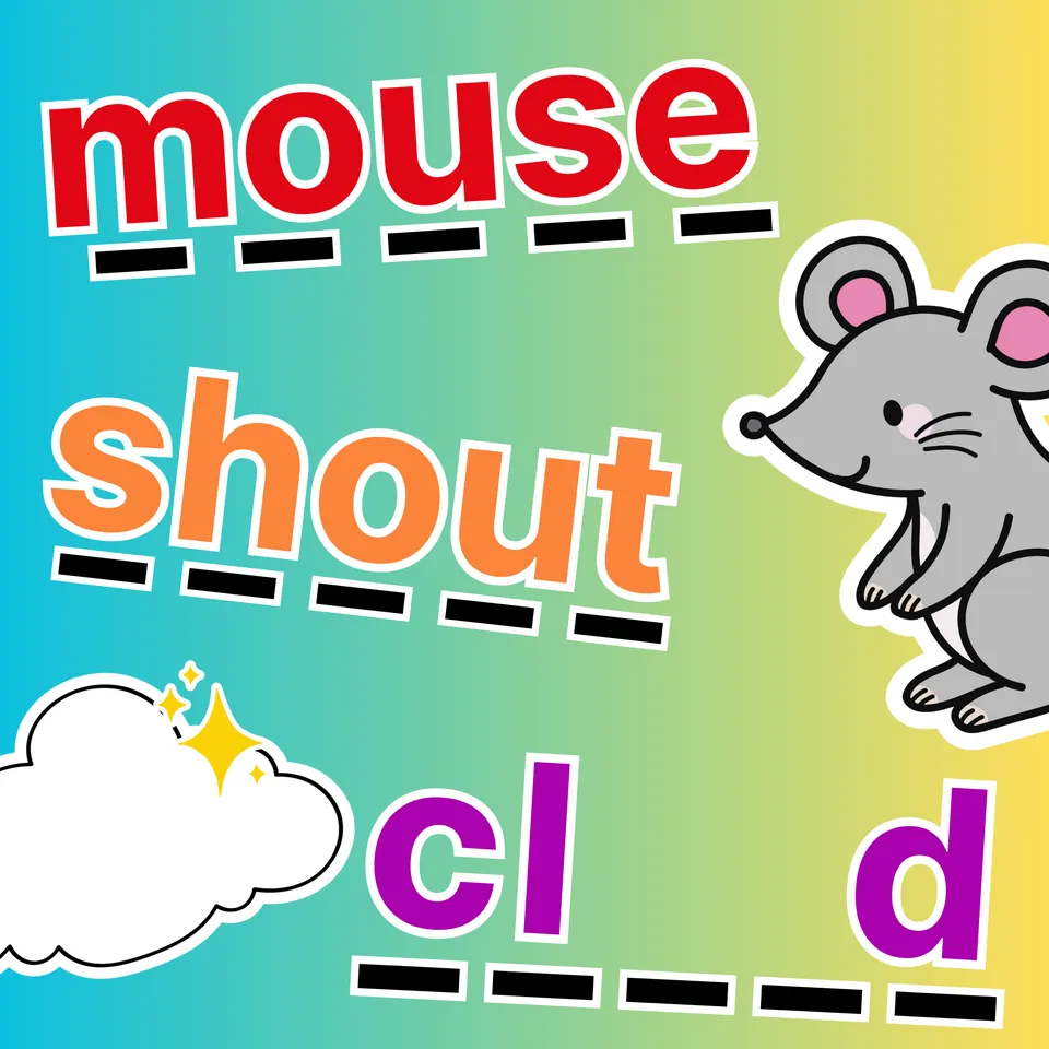 Learn to Spell: long -ou words