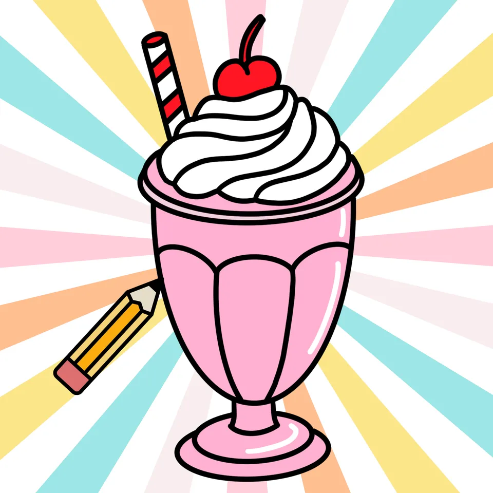 How to Draw: Milkshake